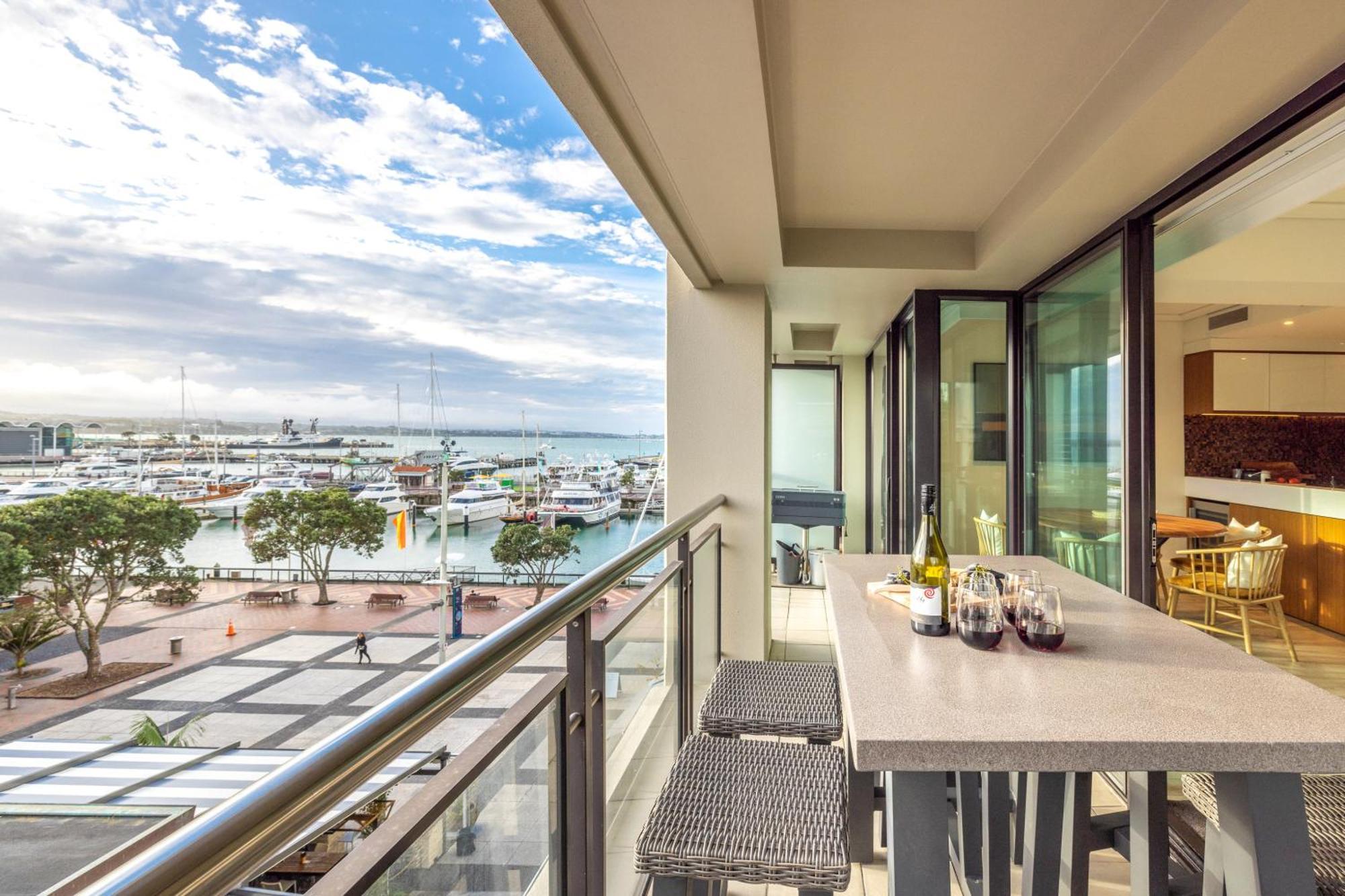 The Quays - Auckland Viaduct Appartement Buitenkant foto