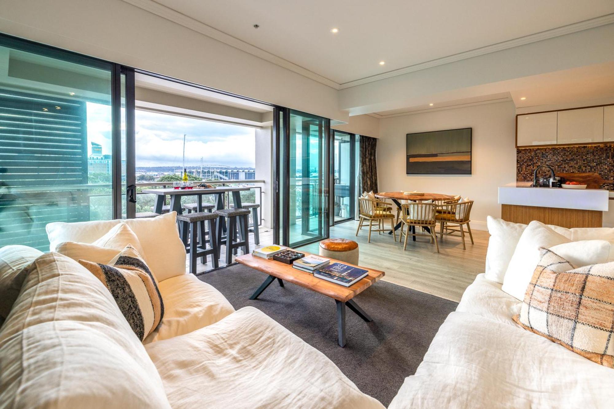 The Quays - Auckland Viaduct Appartement Buitenkant foto